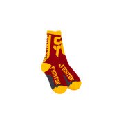 USC Trojans Unisex SC Interlock Jump Key Script Socks